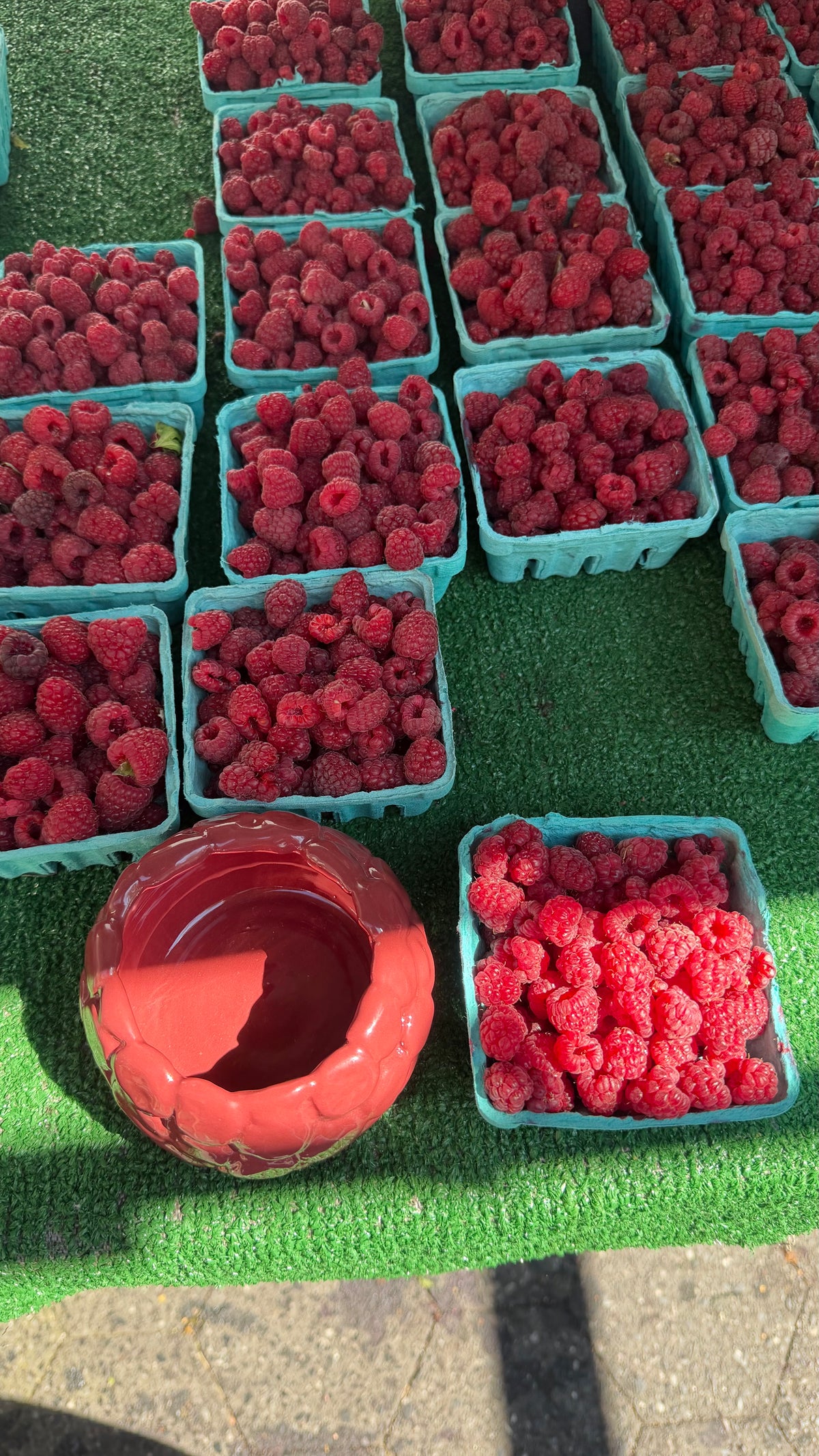 raspberry cup