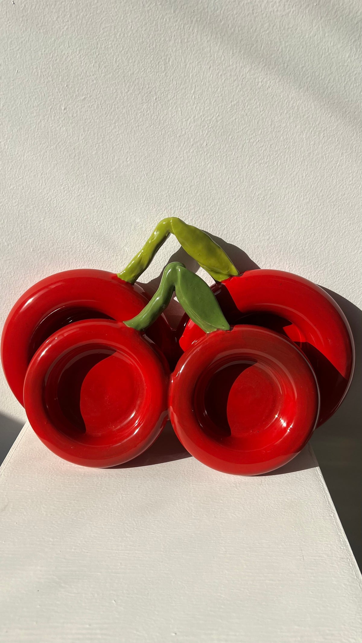 cherries double bubble bowl