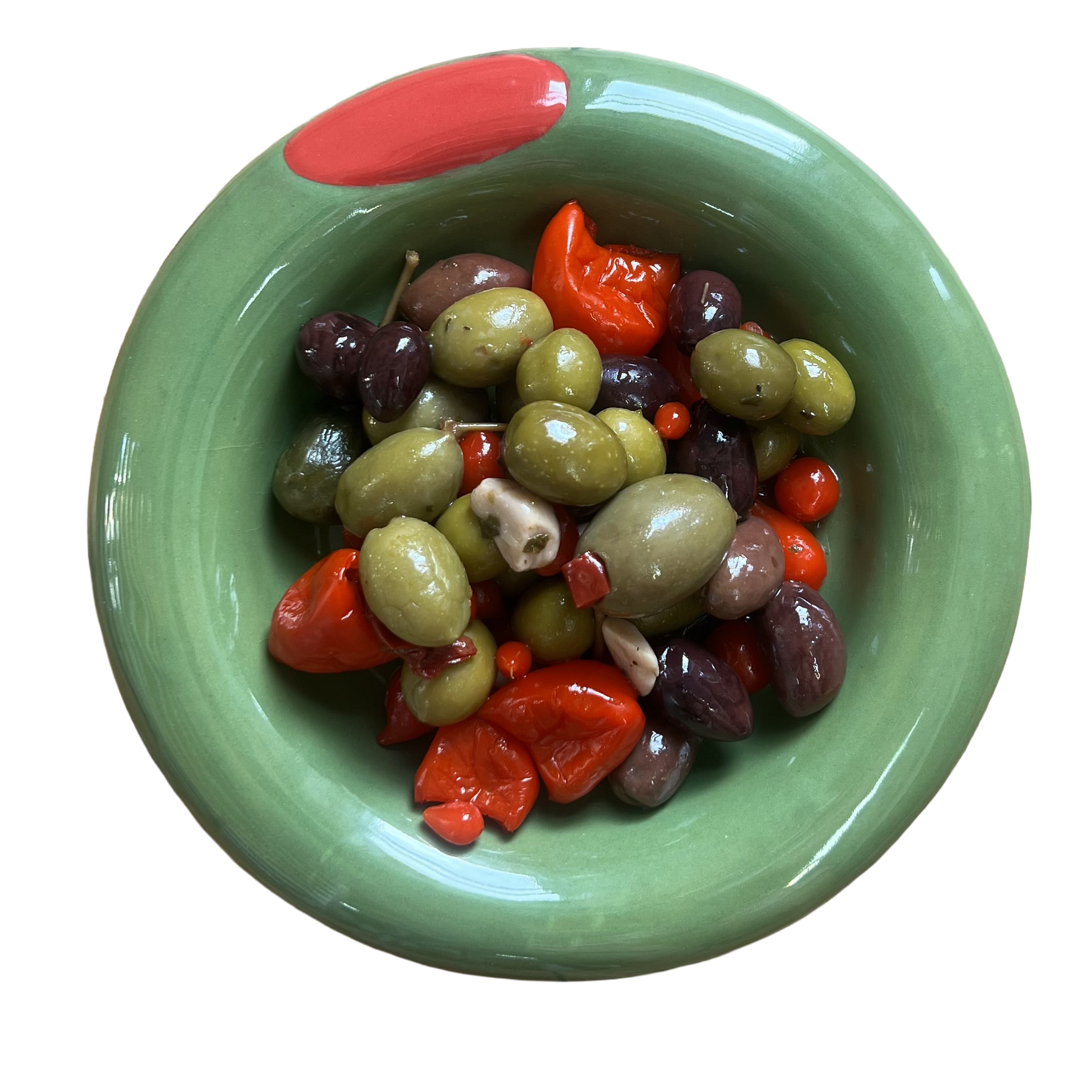olive bubble bowl