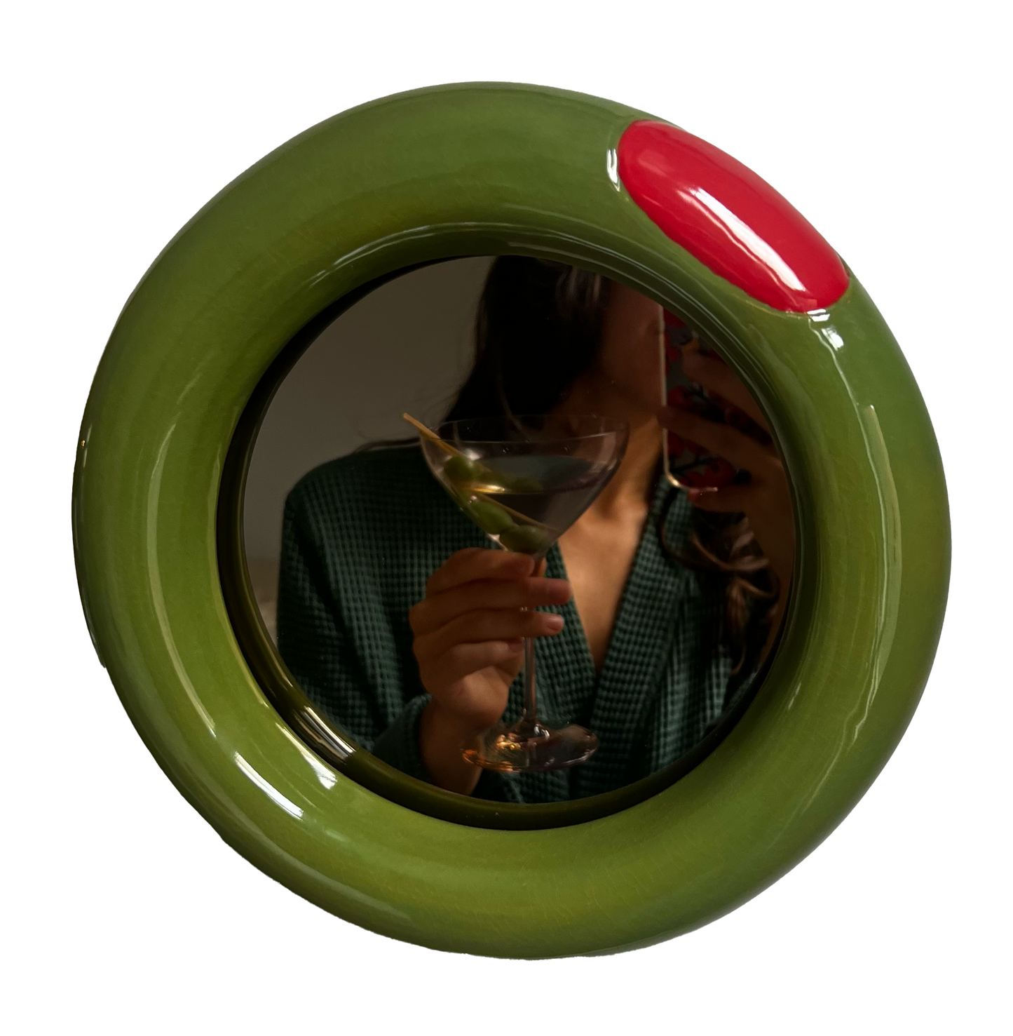 olive mirror