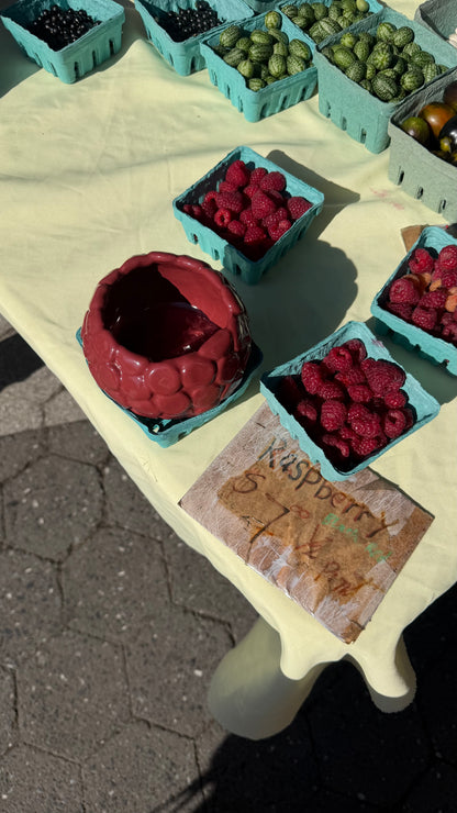raspberry cup