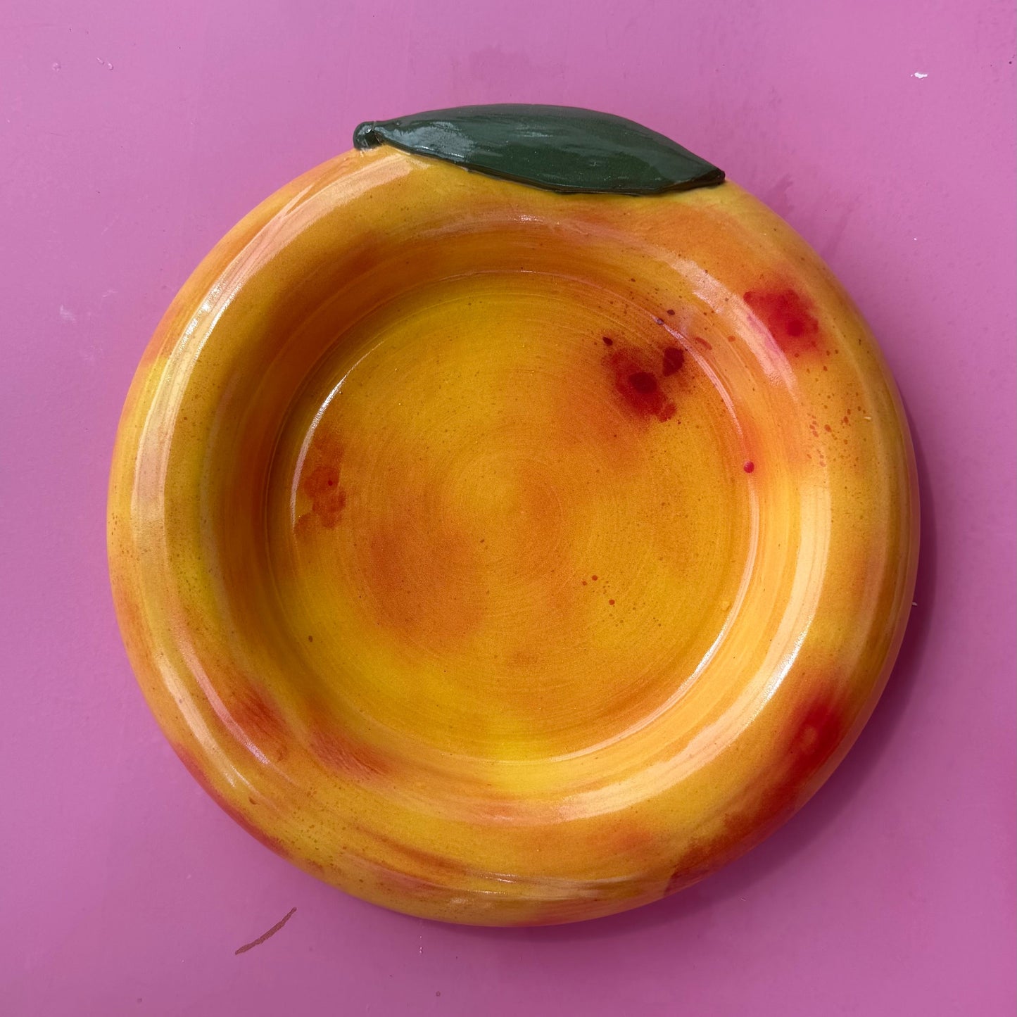 peach bubble bowl
