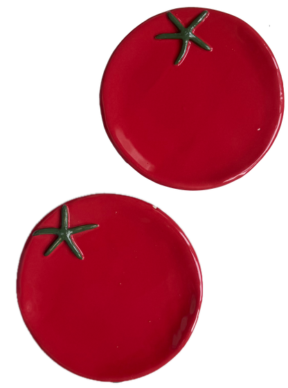 tomato side plate seconds