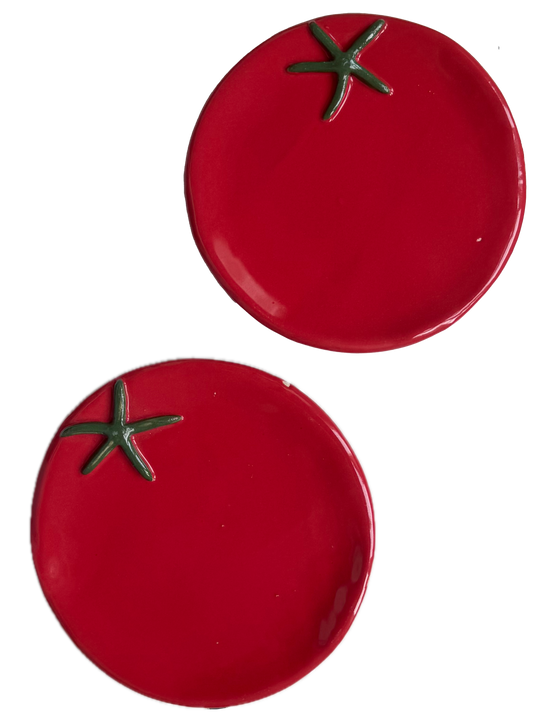 tomato side plate seconds