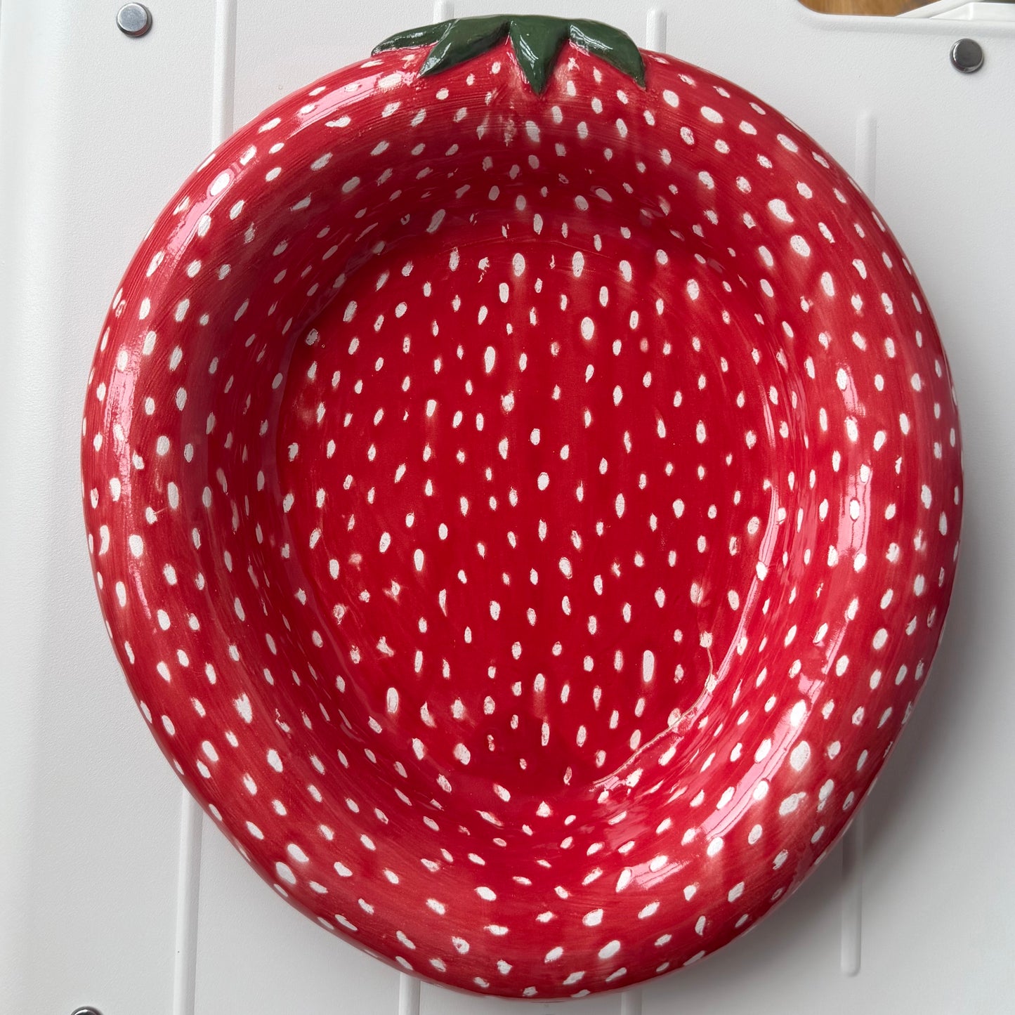 strawberry bubble bowl - seconds