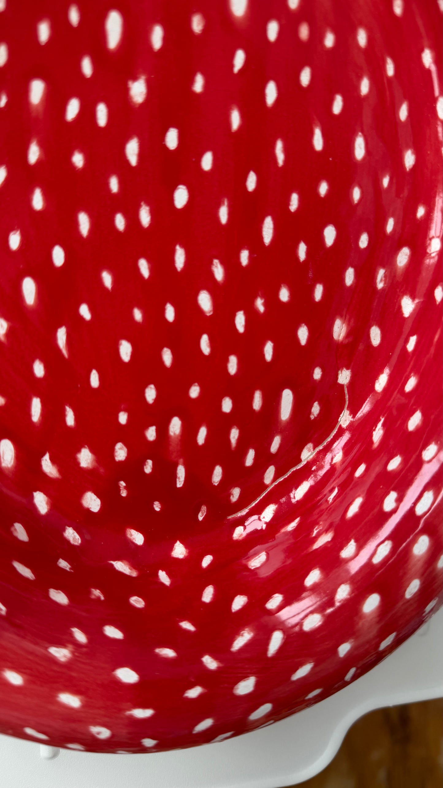 strawberry bubble bowl - seconds
