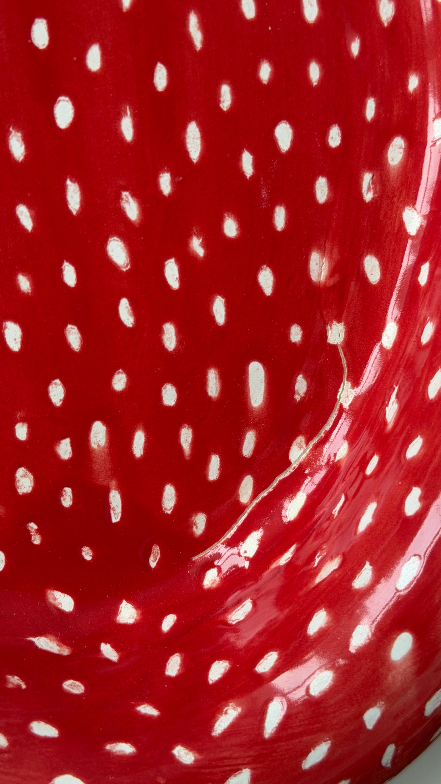 strawberry bubble bowl - seconds