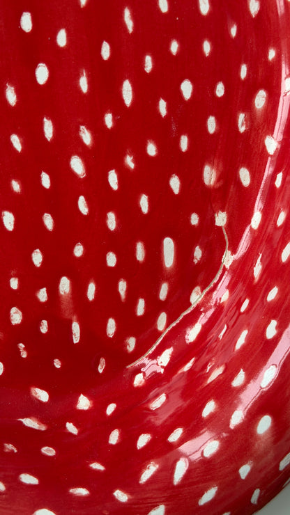 strawberry bubble bowl - seconds