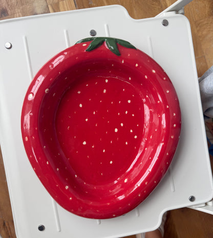 strawberry bubble bowl - seconds