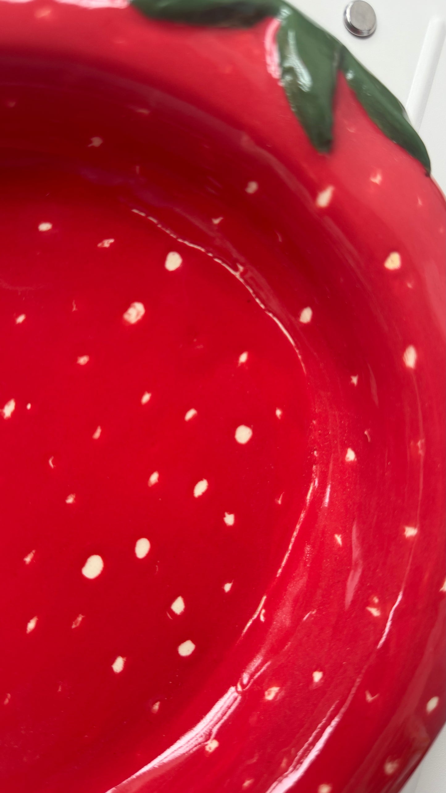 strawberry bubble bowl - seconds