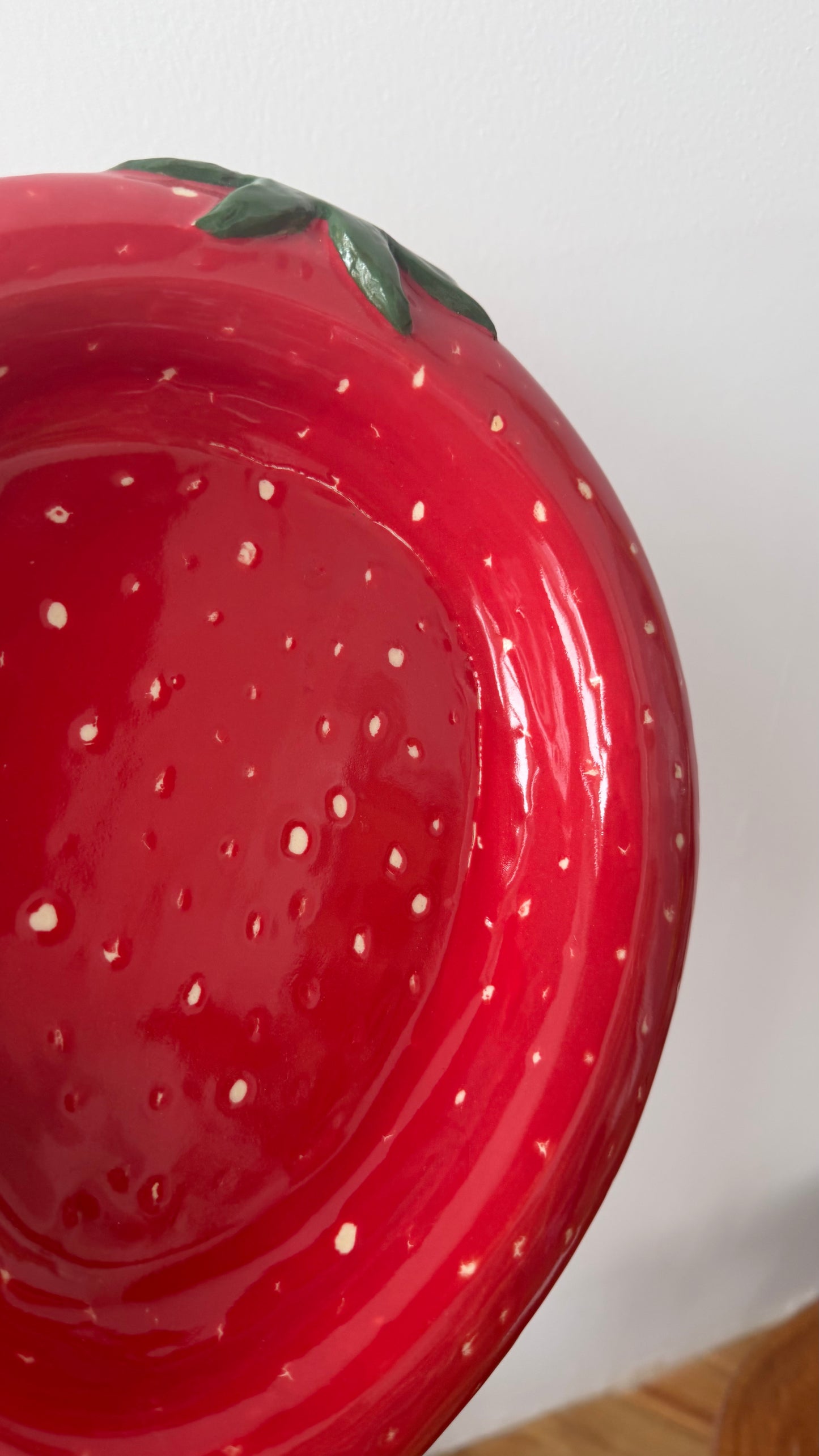 strawberry bubble bowl - seconds
