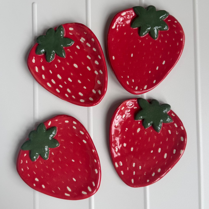 strawberry dish