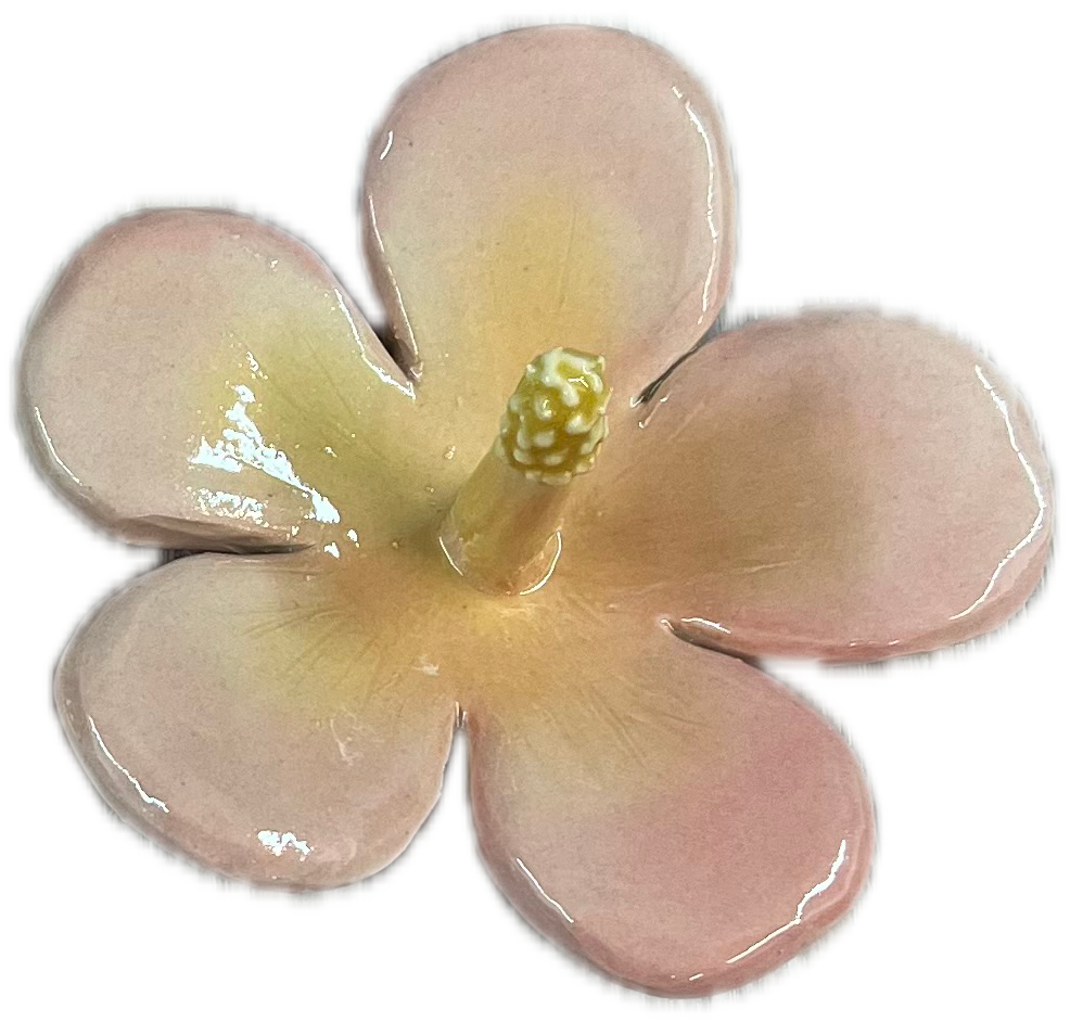 hibiscus ring holder