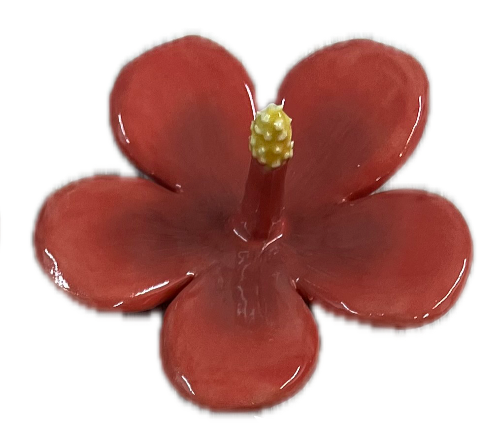 hibiscus ring holder