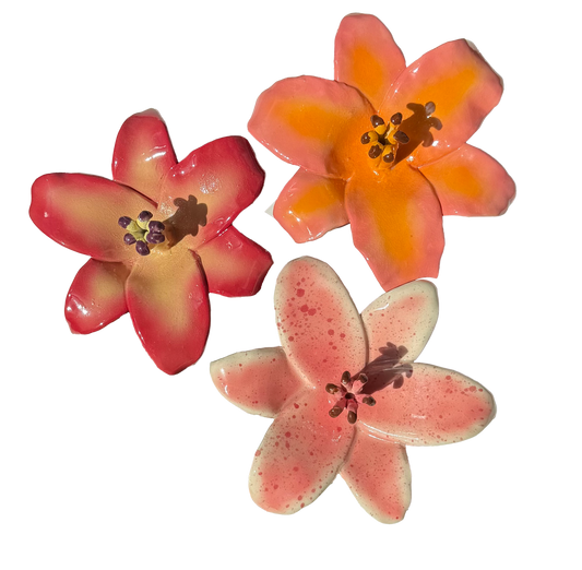 lily incense holder