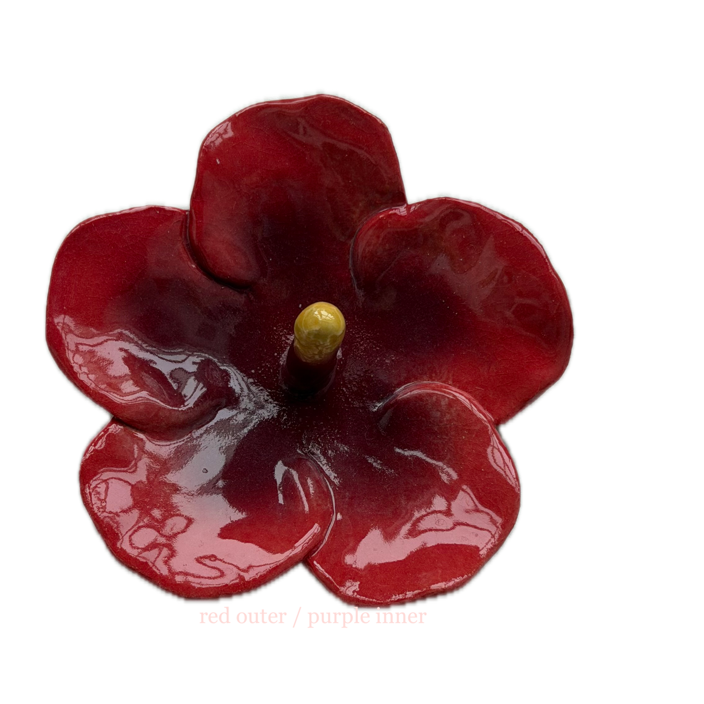 hibiscus ring holder