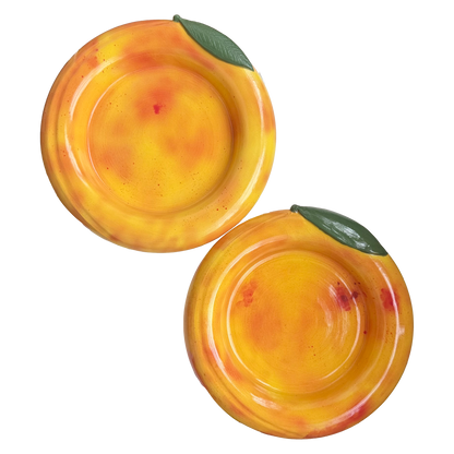peach bubble bowl