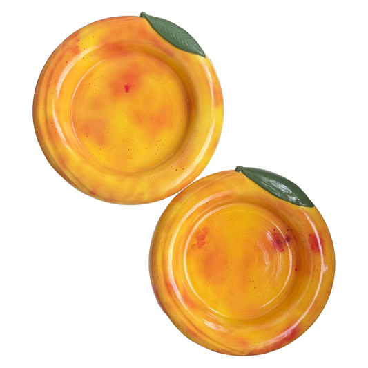 peach bubble bowl