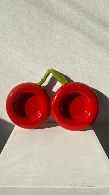 cherries double bubble bowl