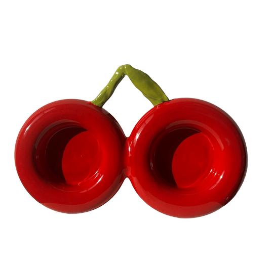 cherries double bubble bowl