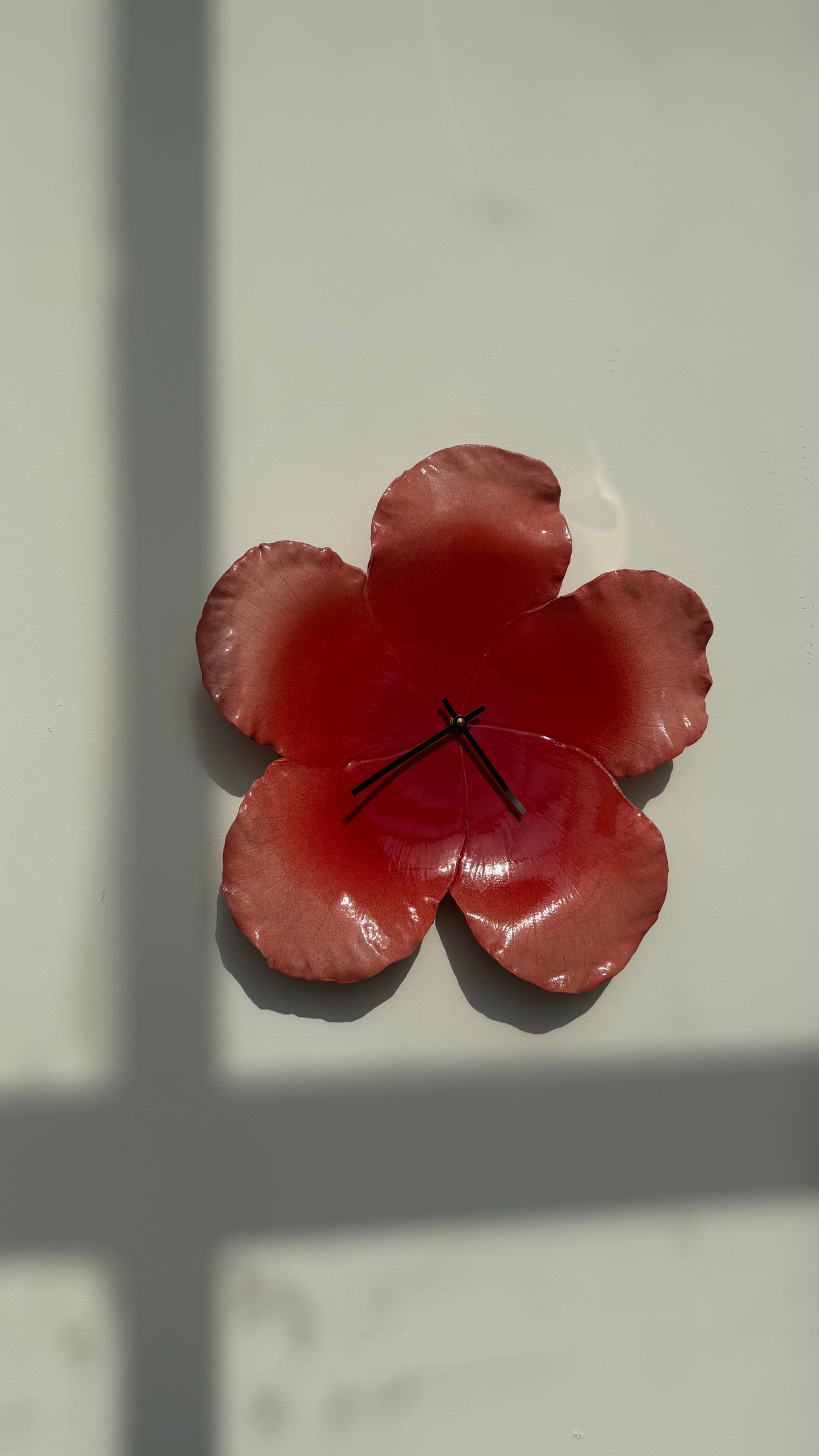 hibiscus clock in flamingo