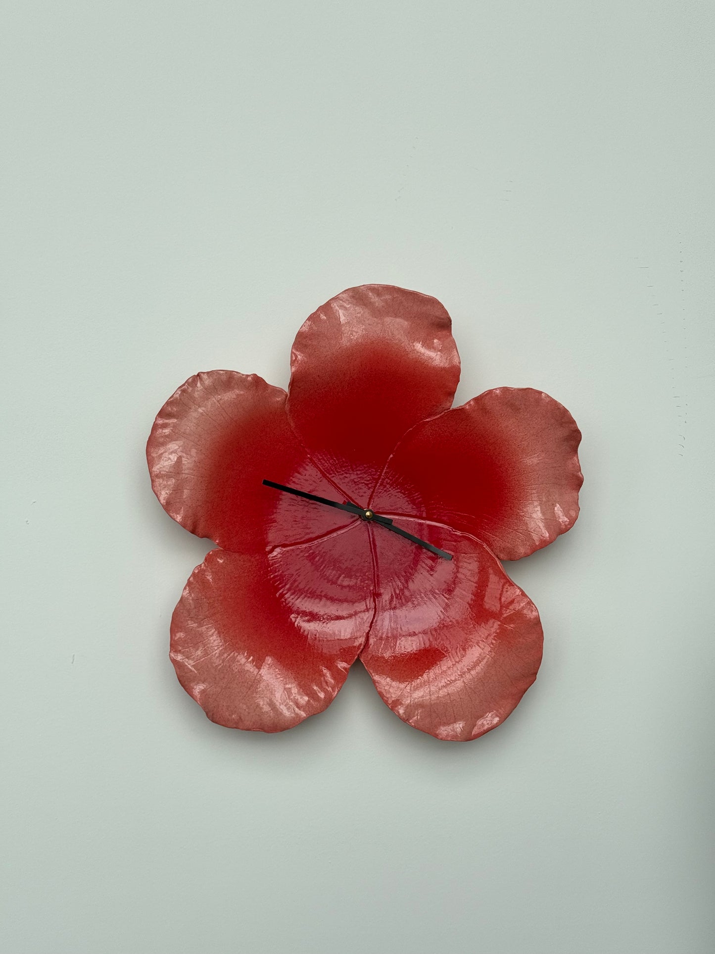 hibiscus clock in flamingo