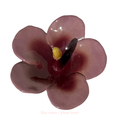 hibiscus ring holder