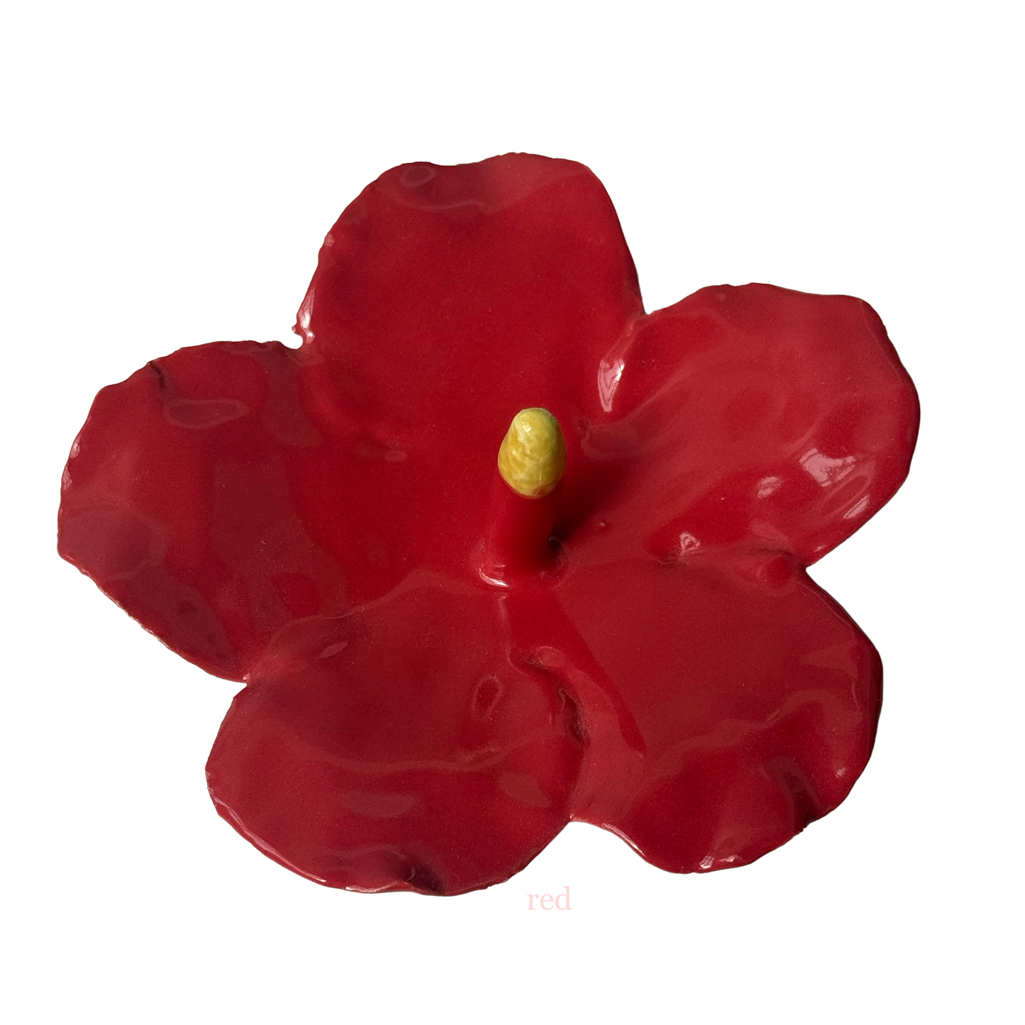 hibiscus ring holder
