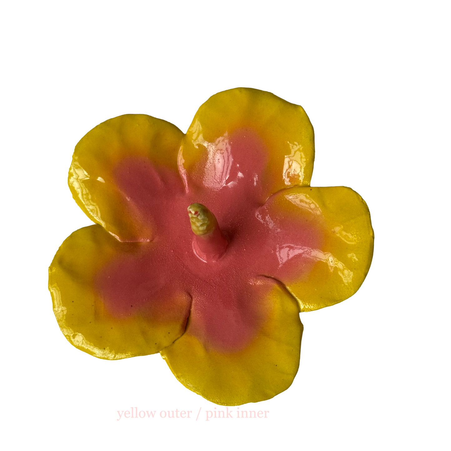 hibiscus ring holder