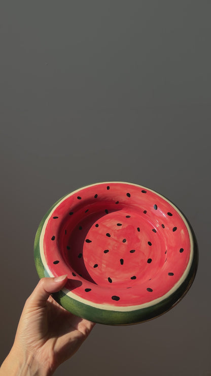 watermelon bubble bowl - seconds