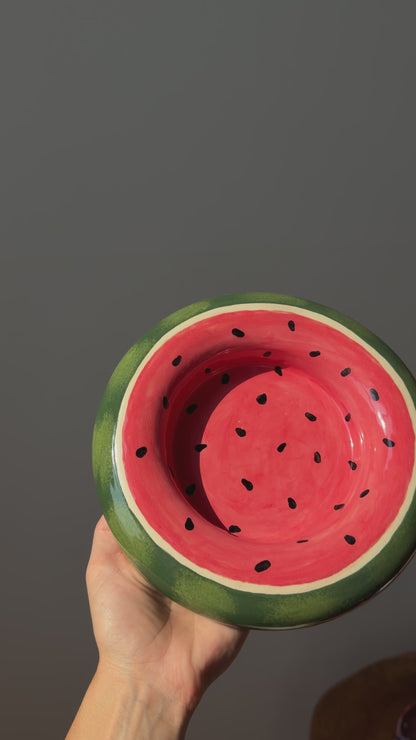 watermelon bubble bowl