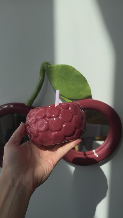raspberry cup