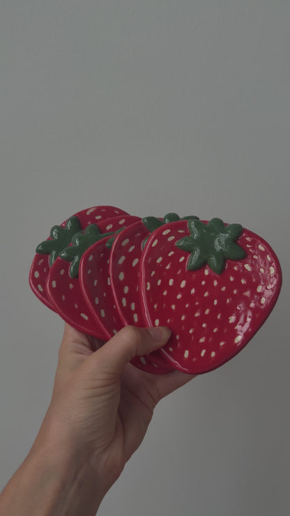 strawberry dish