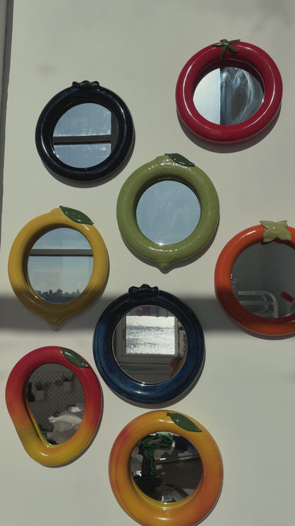nectarine bubble mirror
