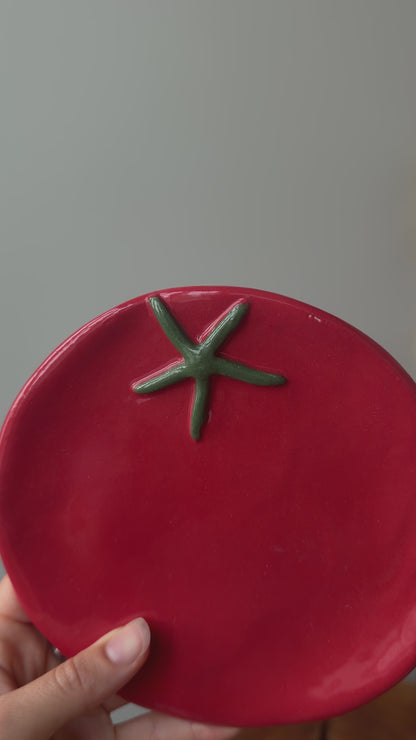 tomato side plate seconds