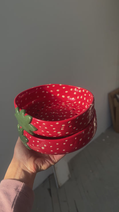 strawberry colander