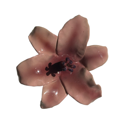 lily incense holder