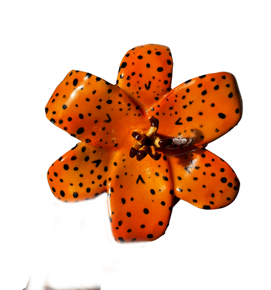 tiger lily incense holder